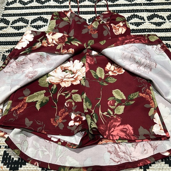 Double Zero Flora Romper - Picture 2 of 2